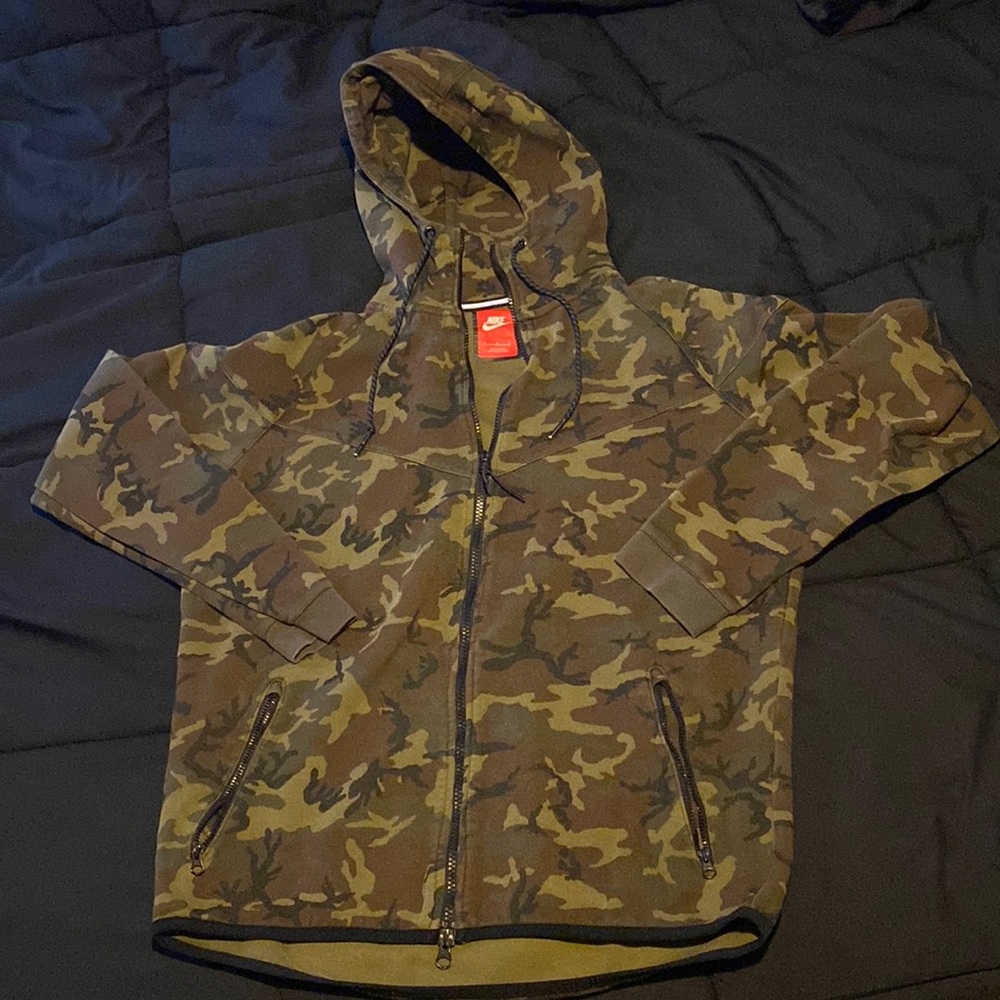 Nike Tech Camo Army Hoodie
